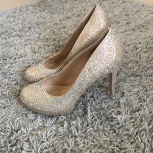 Sparkly heels
